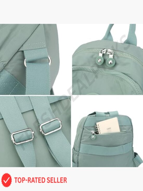 Mini Nylon Backpack Casual Lightweight Travel Daypack 11L Adjustable Straps main image 5